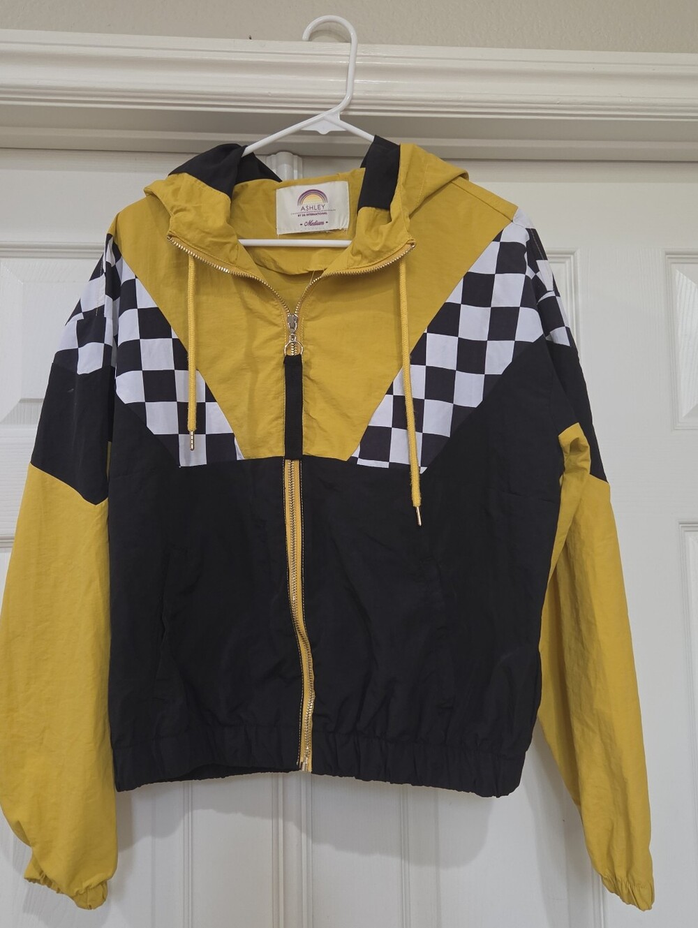 Vintage Ashley By 26 International Yellow and Black Jacket M